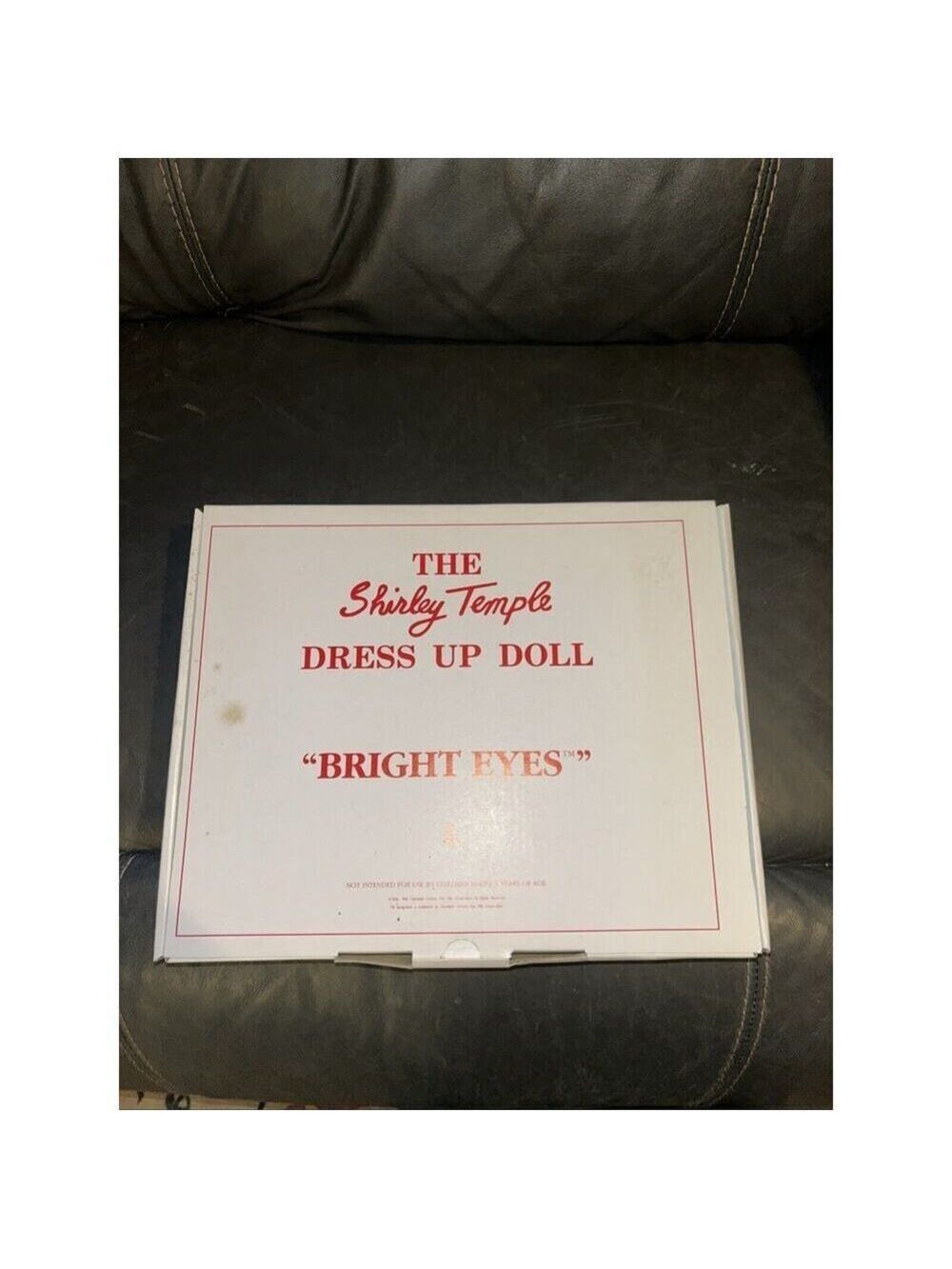 NOS Shirley Temple Dress Up Doll Outfit “Bright Eyes" W/Stand NIB